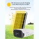 7W Low power solar 4G Solar Battery Camera