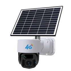 4G Low Power Solar PTZ Battery Camera