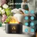 Bakhory Flame Air Diffuser & Humidifier - Portable with 7 LED Color Night Lights