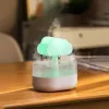 Raindrop-Inspired 7-Color LED Humidifier - Mist Diffuser & Night Light
