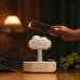 Raindrop-Inspired 7-Color LED Humidifier - Mist Diffuser & Night Light