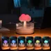Raindrop-Inspired 7-Color LED Humidifier - Mist Diffuser & Night Light