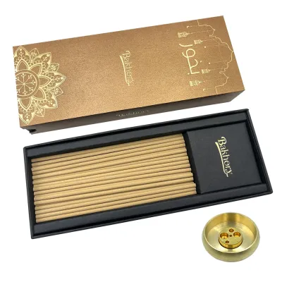 Bakhory Incense Sticks 100pcs with Copper Incense Burner