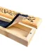 Bakhory Bamboo Thread Wooden Incense Stick Burner Holder (Random Texture)