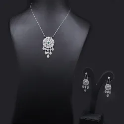 Lolo 'accessories Necklace and Earing Set For Women