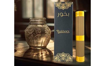 Elevate Your Home with the Tranquil Aroma of Bakhory Oud Incense Sticks (Free Burner Included!)