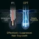  IPL laser hair removal device with green light technology for safe and effective whole-body hair reduction