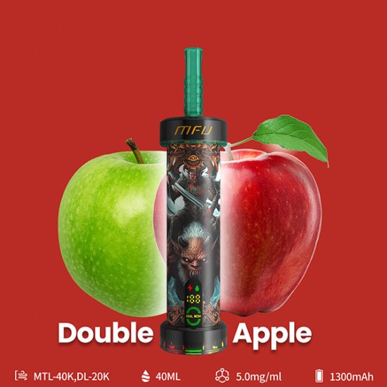 MFU SHISHA X1 - Double Apple Flavor