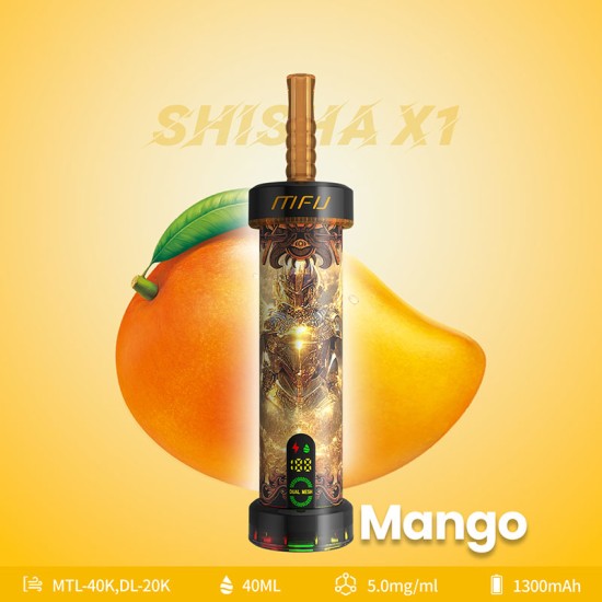 MFU SHISHA X1 - Mango Flavor