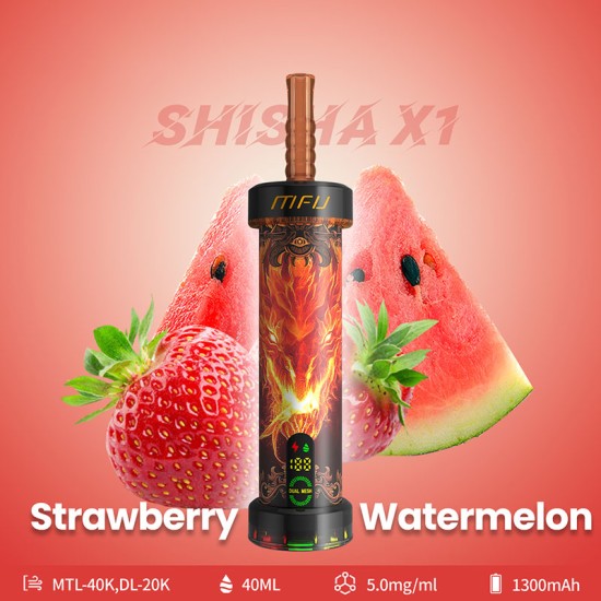 MFU SHISHA X1 - Strawberry Watermelon Flavor