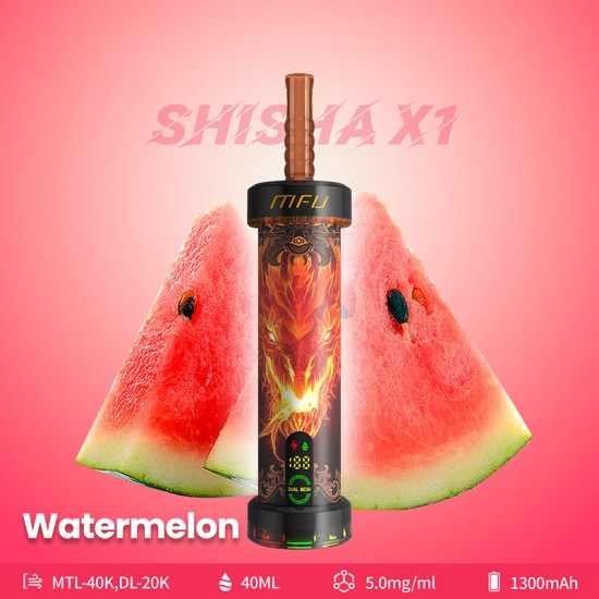 MFU SHISHA X1 - Watermelon Flavor